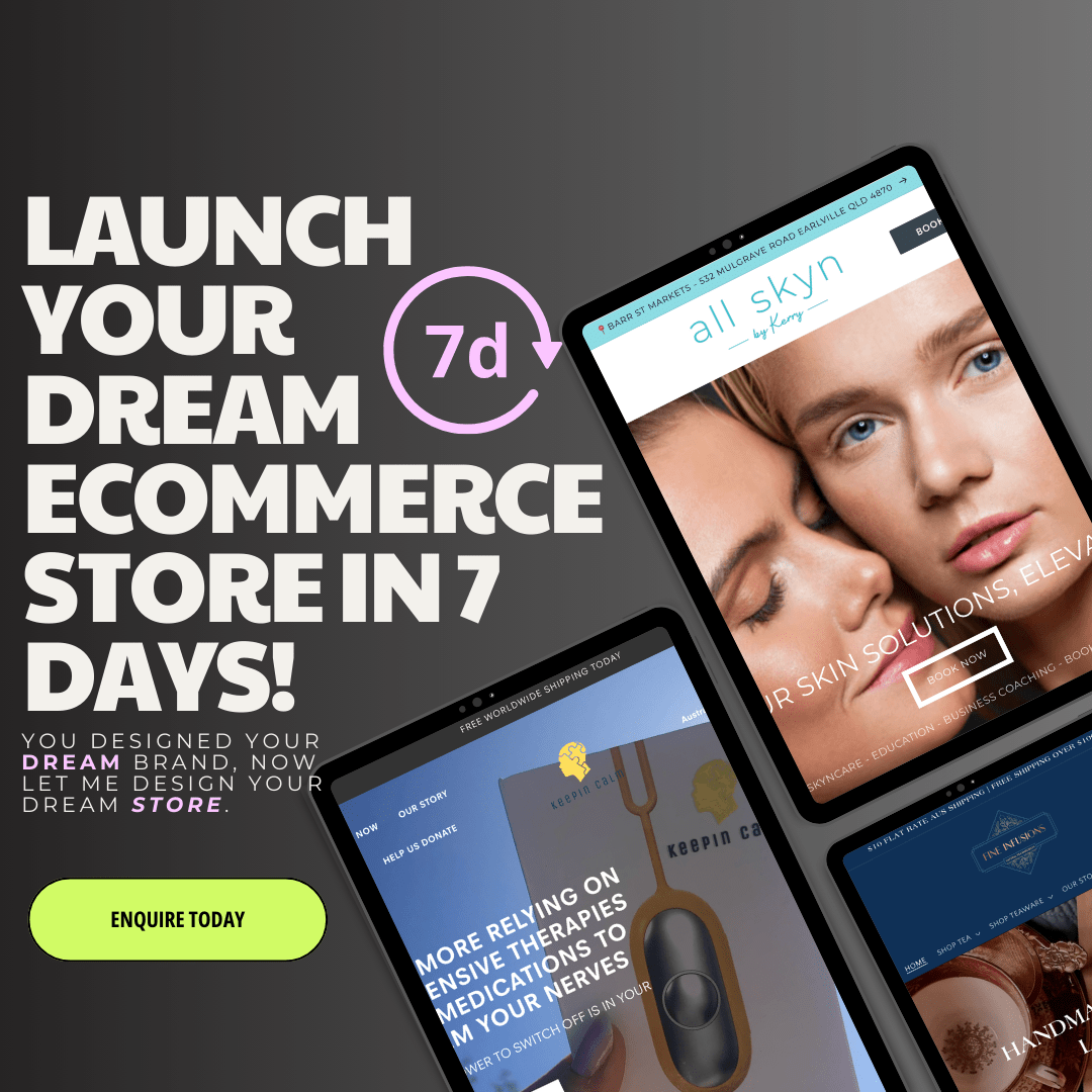 7-Day Shopify Empire Builder | Elevate Your Brand in a Week! - MissEcom