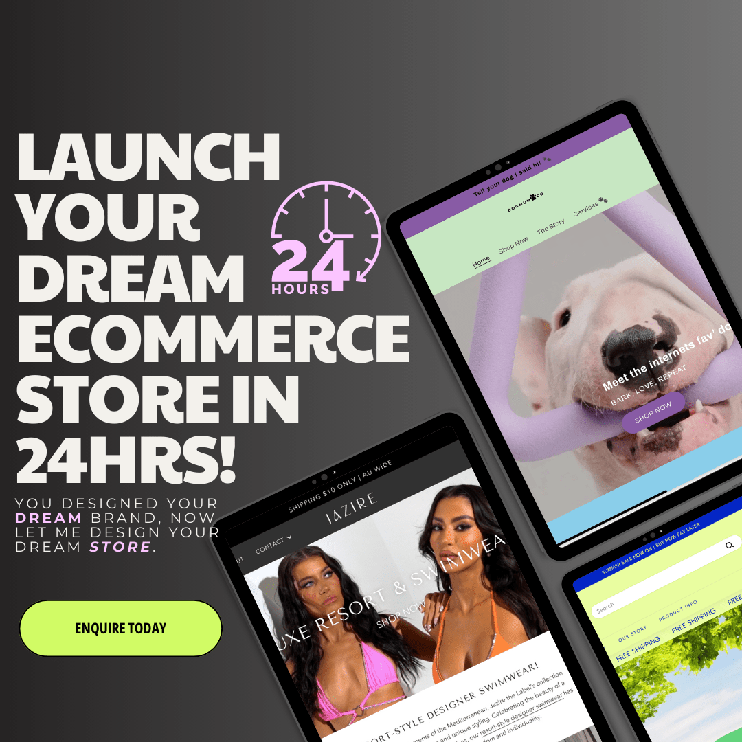 Express Shopify Empire Builder | Launch Your E-commerce store in 24 Hours! - MissEcom